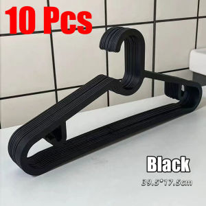 10 PCS Anti-slip Hanger For Clothes Anti-drop Strong Cloth Plastic Hanger Hotel Clothing Store Hangers Home Clothes