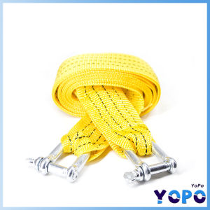 YoPo 3m Towing Rope Universal Car Tow Strap Rope with Safety Hook