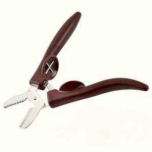 Stainless Steel Chestnut Opener - Easy-Grip Nutcracker Tool for Kitchen & Dining