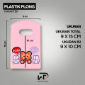 ( 10 Pcs ) Kantong Plastik Plong Mini 9x15 cm | Kantong Plastik Plong Pond Motif Fancy | Kresek Aksesoris Tas Plastik Souvenir. 