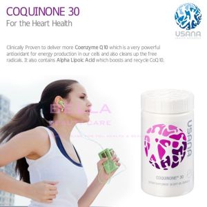 USANA CoQuinone 30 Support Muscle Function Healthy Nerves Cardiovascular Health Robust Energy Production