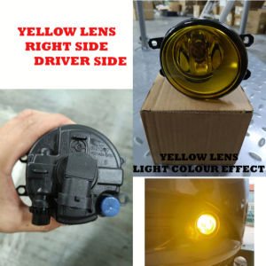 Perodua Axia Year 2014 OEM Fog Spot Light Bumper Lamp H11 Halogen Bulb Clear Yellow Spotlight Kereta Axia Fog Light