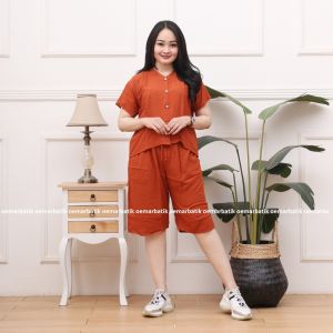 BAJU PIYAMA KANCING POLOS | PIYAMA RAYON POLOS | PIYAMA HITS | Hotpant Setelan Pendek Wanita Baju Tidur Piyama Batikwarna | Setelan Baju Bali Polos Celana Pendek Size XL - XXL Bahan tebal dan adem