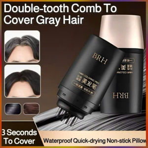 Lược phủ bạc tóc BRH – 20g/Hộp (Nâu Sẫm) | Thiết kế lược chải lên màu đều