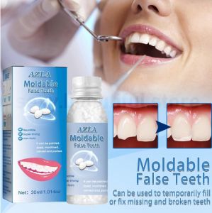 30ML Temporary Tooth Repair Kit Teeth and Gaps Moldable False Teeth Solid Glue Denture Adhesive AZLA