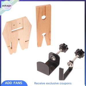 Aokago แท่นยึดพิน1เซ็ตคลิปยึด V-Slot สำหรับแท่นวางอุปกรณ์หนีบเครื่องประดับงานไม้ปรับได้