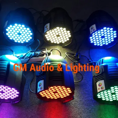 Lampu Parled 54x3w Fullcolor Lampu panggung Lampu dekorasi wedding