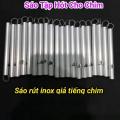 Sáo Nhôm - Sáo Rút giả tiếng chim hót, huấn luyện chim, Âm thanh cực hay – Đồ chơi thú vị cho bé. 
