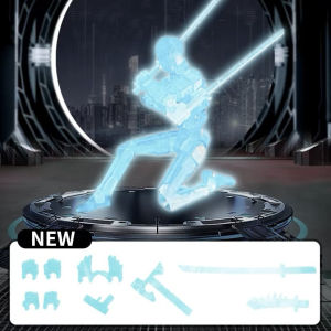 Lucky 13 Action Figure 3D Dummy Robot Toy Movable Figures Mechanical Style Movable Multi-Jointed Movable Shapeshift Robot