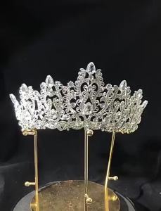 Baroque Vintage Bridal Jewelry Sets Rhinestone Crystal Tiaras Crown