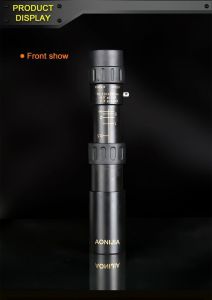 luoaa01 Kính thiên văn co duỗi dễ mang theo 10-30*25 Nikula một ống chụp hình