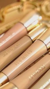 FOCALLURE AmberGold Concealer High Coverage Skin-Like  Lightweight Long-Lasting Waterproof Concealer