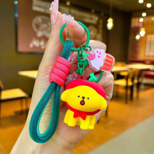 Gantungan Kunci Karakter Sanrio Gantungan Aksesoris Tas Anak Korea Lucu Boneka Kartun Keychain Untuk Tas Sekolah