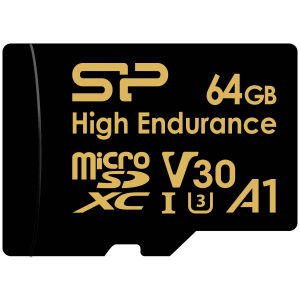 Silicon Power Golden series MicroSD Card รุ่น High Endurance microSDXC UHS-I R/W:100/80MB/s กล้องหน้ารถ CCTV