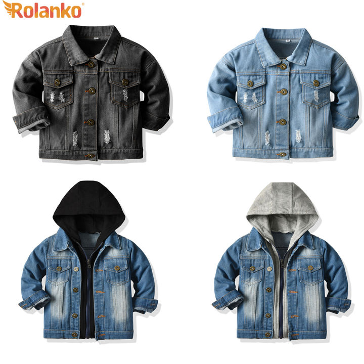 Jeans coat for clearance kids