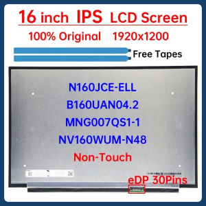 16" LCD Screen NV160WUM-N48 N160JCE-ELL MNG007QS1-1 For Lenovo IdeaPad Slim 5 16AHP10 16ARP10 16AKP10 16IRH10/R Display Panel