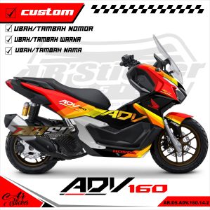 Sticker Decal ADV 160 Fullbody - Stiker Dekal Honda ADV 160 Hologram D5 014