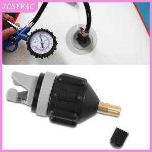 JCSYFAC Surfboard Air Pump Adapter Inflatable Stand Up Paddle Board Rubber Boat Kayak Valve Tire Compressor Converter Surfing Nozzle