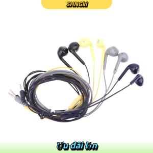SHNGki U19 Bề Mặt Mịn Tai Nghe Có Dây Siêu Bass 3.5Mm Tai Nghe Với Được Xây Dựng Trong Mic Tay Tiếng Ồn Hủy Bỏ Earbuds Âm Nhạc Tai Nghe