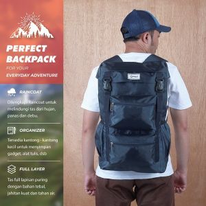 Tas Ransel Gunung Pria 45 Liter Terbaru Keren Saingan Eiger Sacma BA 140 Series Best Quality Promo TERMURAH COD Tas Semi Keril 40 Liter