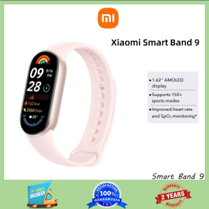 Xiaomi Smart Band 9 Global Edition 1.62 "AMOLED Over 150 Sports Modes 21 Day Battery Spo Ω Monitoring During Sleep Quick Send