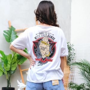 MODIS - Kaos Oversize Wanita Msicrow / PAKAIAN WANITA / ATASAN WANITA / KAOS WANITA / TSHIRT