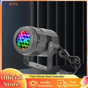 【Flagship】LED Christmas Pattern Projector Lamp Holiday Party Decor 360 Rotatable Stage Projection Lights Landscape Projector Lamp for Outdoor Indoor Decoration