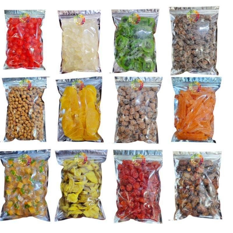ลูกชิดอบแห้ง 80 กรัม ผลไม้อบแห้ง ขนมไทย ขนม OTOP บ๊วย บ๊วยรวม ขนม ของกินเล่น บ๊วยรวมรส บ๊วยคละรส ลูกชิด อบแห้ง