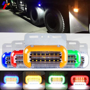 1pcs Car External Lights 24V 1 SMD LED Auto Car Bus Truck Lorry Side Marker Indicator Light Low Trailer Rear Warning Lamp