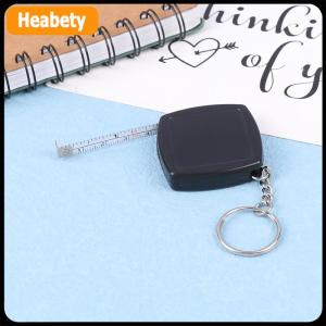 【2-3 days delivery】 Square 2m Tape Measure Retractable Gift Small Steel Ruler Key Chain Mini Steel Automatic Telescopic Measuring Tape