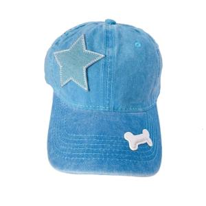 Cotton Cap Trucker Hat Vintage Baseball Cap Y2K Pink/Blue Adjustable Dad-Hat for Y2K Girls Women Soft for Outdoors