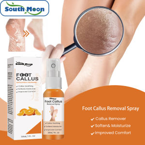 Nam Mặt Trăng loại bỏ da chết ở chân phun tẩy tế bào chết và nuôi dưỡng Callus nhẹ nhàng làm mềm và giữ ẩm cải thiện Comfort làm mềm da loại bỏ khó khăn vết chai sức khỏe Sản phẩm chăm sóc 30ml
