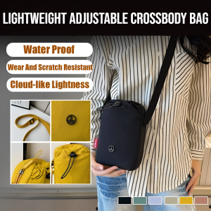 Spring Summer Lightweight Adjustable Body Bag Ladies Crossbody Bag Womens Simple Versatile Single Shoulder Bag Casual Plain Color Bag