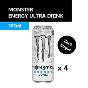 4pcs 355ml Original Monster Energy Drink Ultra Paradise zero sugar