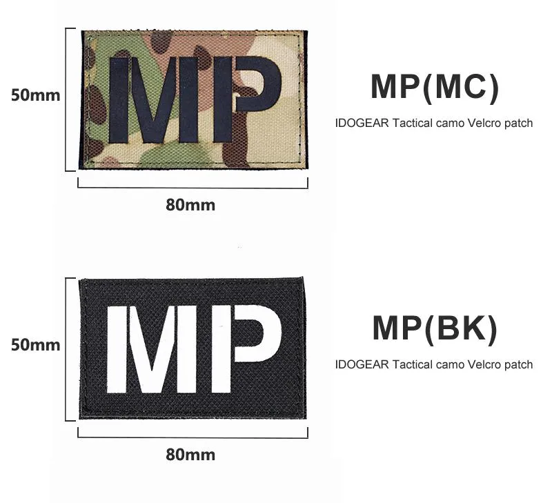 PJ TACP CCT Infrared Reflective IR Patch Military Tactical Patch Badges Emblem A