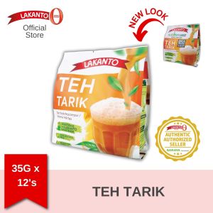 LAKANTO Low GI Teh Tarik (35g x 12 sachets)
