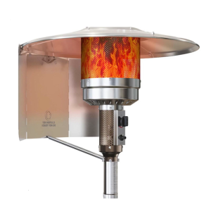 Rustproof Stainless Wind Shield Guard Outdoor Heater Accessories Aluminum Construction Easy Installation No Tools Need