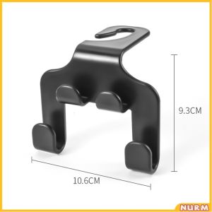 Nurm Multifunctional Car Cup Holder Seat Back Bag Hanging Hook Rear Seat Phone Support Stand Storage