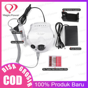 Electric Kuku Bor Mesin Manikur Pedikur Nail Glazing Machine Nail Art Tools Accessories Manicure Drills 25000rpm Acrylic Pedicure