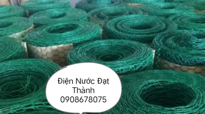 Lưới mắt cáo lưới sắt bọc nhựa khổ 50cm 1m