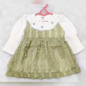 [JUMBOLAND] PREMIUM SUPER 0-3thn. dress tangan panjang import. Korean style.  korea. motif random.