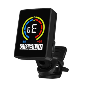 Guitar Tuner Clip On Precise Digital Electronic Ukulele Tuner Portable Metronomes Music Tuning Accessories For Travel Lessons