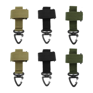 2pack Outdoor Holder Straps Nylons Gloves Bottle Hanging Buckles for Easy Gears Management