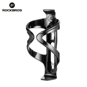 ROCKBROS Bicycle Bottle Cage Universal PC High Toughness Quick Installation MTB Road Bike Foldable Bike Kettle Cage Lightweight Durable Impact-resistant Bicycle Accessories