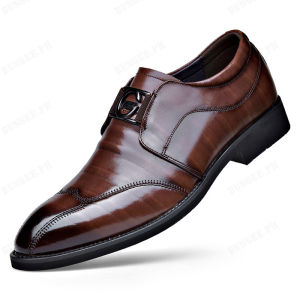 bungee Classic Leather Shoes for Mens Formal Occasions and Business Casual Attire