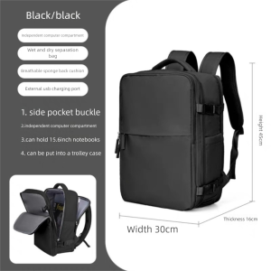 NOONOR Lightweight Airplane Travel Backpack Taken On Board Large Capacity Laptop Bag Multifunctional Dual Shoulder Bags