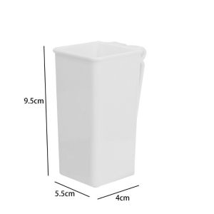 Hangable nhà bếp Đũa Muỗng cống giá lưu trữ tủ lạnh nhựa cửa bên hộp lưu trữ bảng tủ đựng chia ngăn