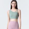 Wander Leo Lylia Yoga Bra in Green. 