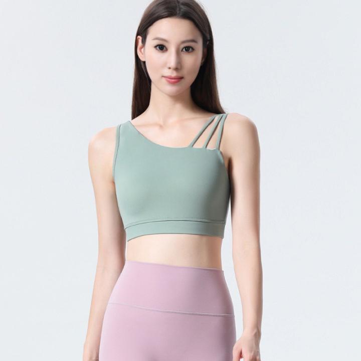 Wander Leo Lylia Yoga Bra in Green
