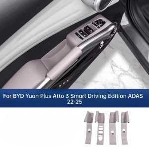 secr For BYD Yuan Plus Atto 3 Smart Driving Edition ADAS Car Window Lift Panel Silicone Pad Full Cover Anti Scratch Interior Q8H3K